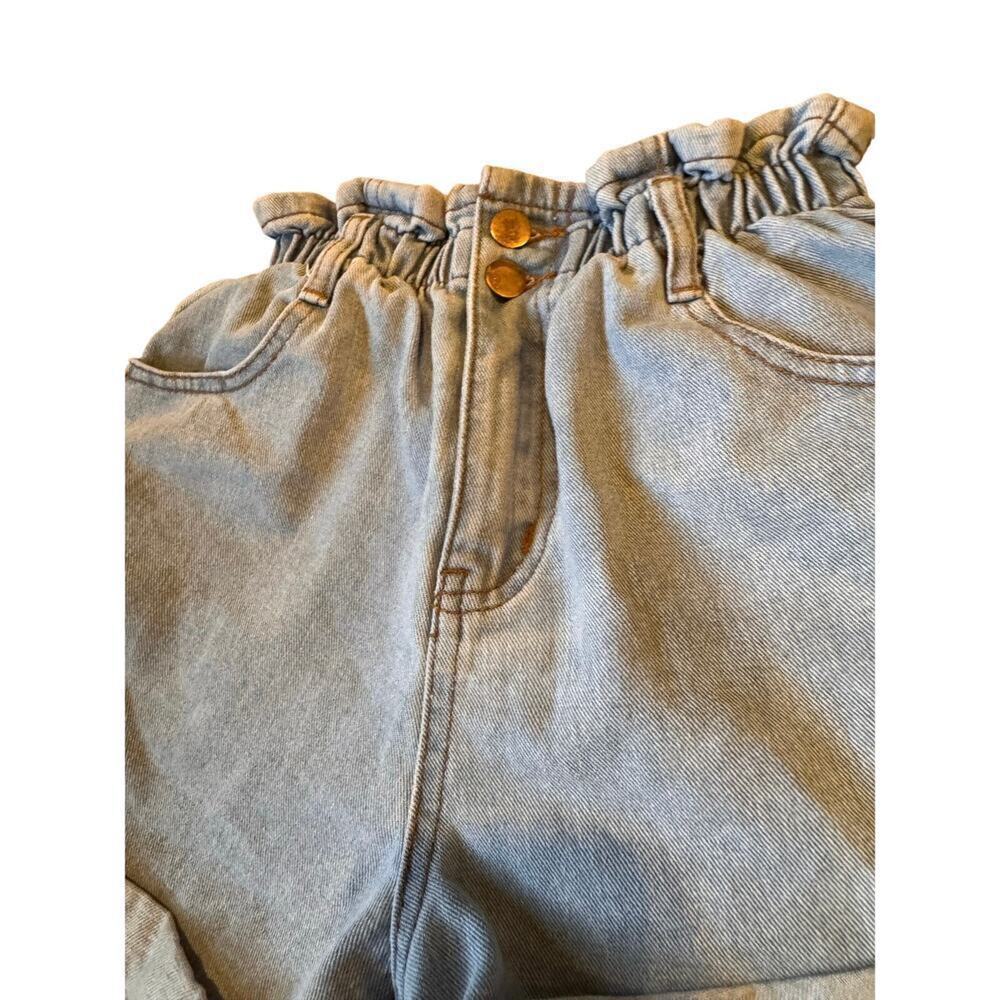 Princess Polly High Waisted Cinch Waist Denim Shorts Women's size 2 - Picture 5 of 9